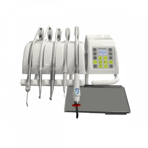 Chiromega 654 Solo - стоматологическая установка с креслом и 3-мя инструментами — дополнительное фото