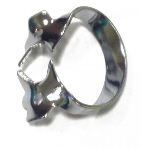 Кламмер полированный Hygenic Gloss Finish Winged Clamp #8A — дополнительное фото