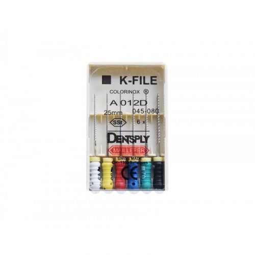 Инструмент ручной Maillefer K-File Colorinox (6 шт.)