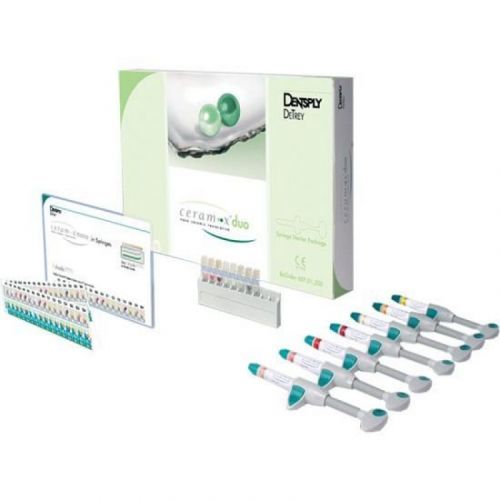 Композит нано-керамический Ceram-X duo Syringe Starter Kit (стартовый набор шприцы) — дополнительное фото