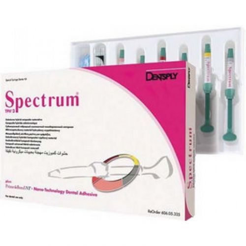 Композитный гибридный материал для реставраций в шприцах Spectrum TPH 3 (набор) — дополнительное фото