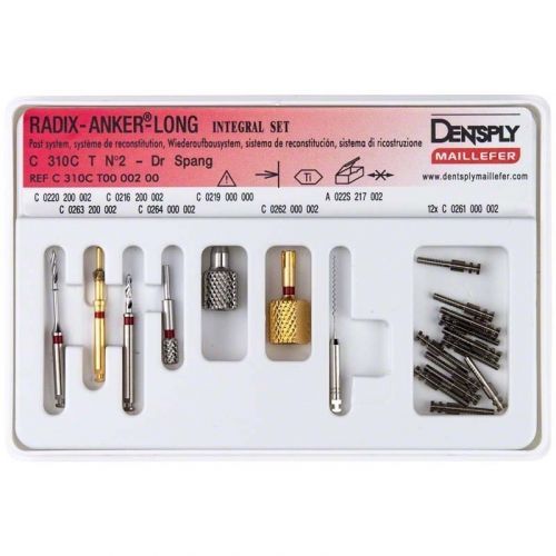 Штифты анкерные титановые Radix Anker Integral Set (набор)