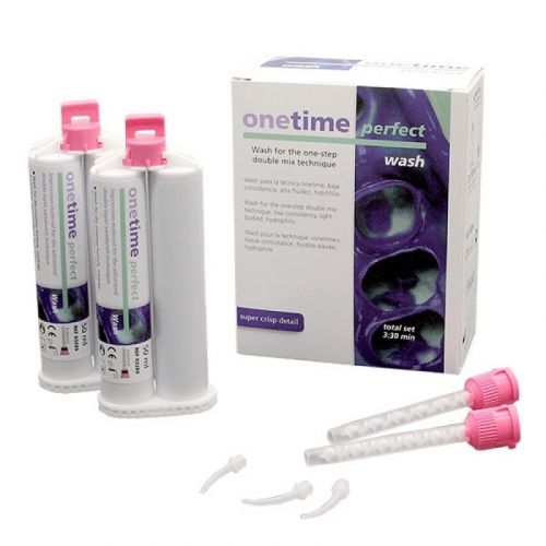 Материал слепочный одноэтапный Onetime perfect (корригирующий слой, 2 шт. по 50 мл)