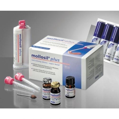 Материал для перебазировки Mollosil plus Automix2 (набор)