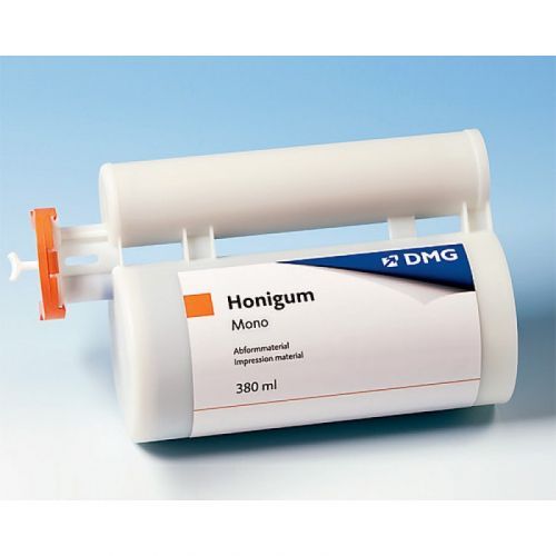 Монофазный оттискный материал на основе А-силиконов Honigum-Mono Mixstar (картридж 380 мл, насадки) Монофазный оттискный материал на основе А-силиконов Honigum-Mono Mixstar (картридж 380 мл, насадки)