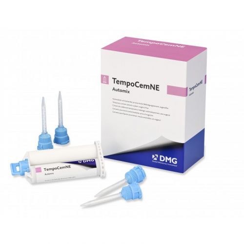 Цемент для временной фиксации без эвгенола TempoCem NE-Automix (картридж 60 г, насадки)