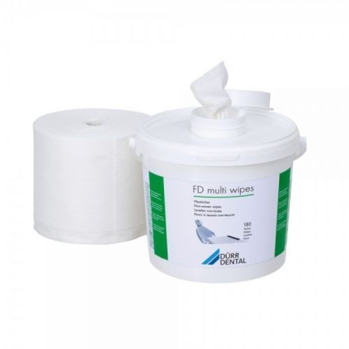 Cалфетки сухие для самообработки FD multi wipes (ведро + салфети 180 шт.)