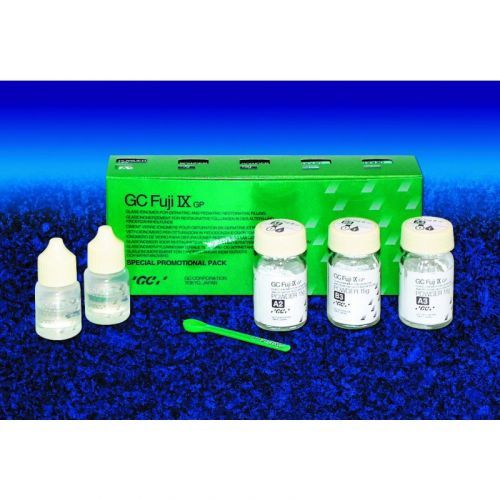 Цемент самоотверждаемый стеклоиономерный пакуемой вязкости GC Fuji IX GP Special Promotional Pack (набор) — дополнительное фото