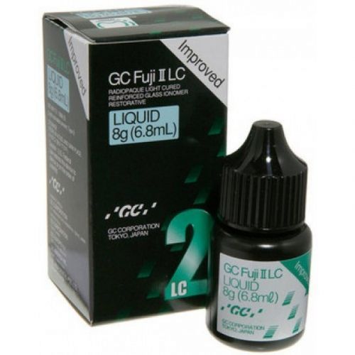 Цемент светоотверждаемый стеклоиономерный GC Fuji II LC (жидкость 6,8 мл) — дополнительное фото