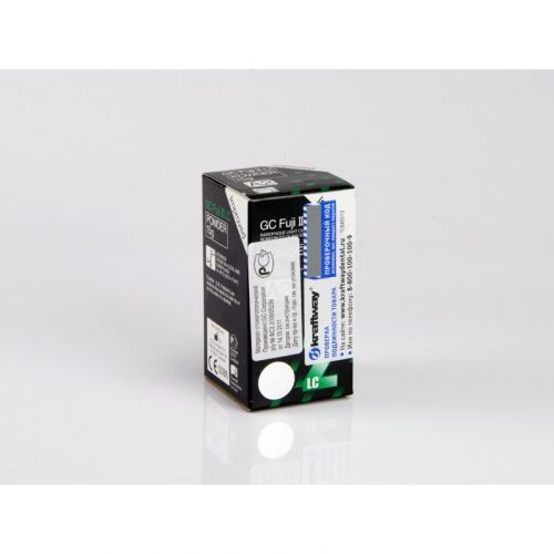 Цемент светоотверждаемый стеклоиономерный GC Fuji II LC (порошок 15 г) Цемент светоотверждаемый стеклоиономерный GC Fuji II LC (порошок 15 г)