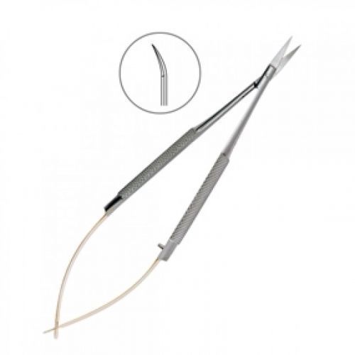 Ножницы хирургические изогнутые Castroviejo-Gomel TC 140 мм 19-28TC