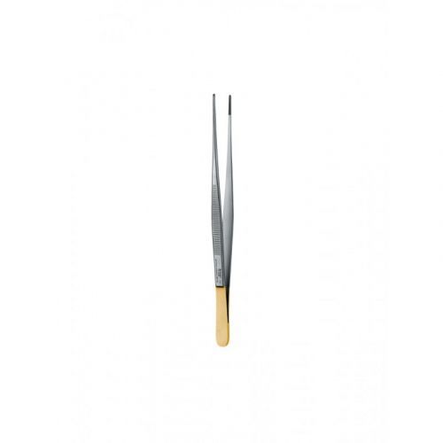 Пинцет прямой тканевый Potts-Smith Perma-Sharp TP5080 (18 cм)
