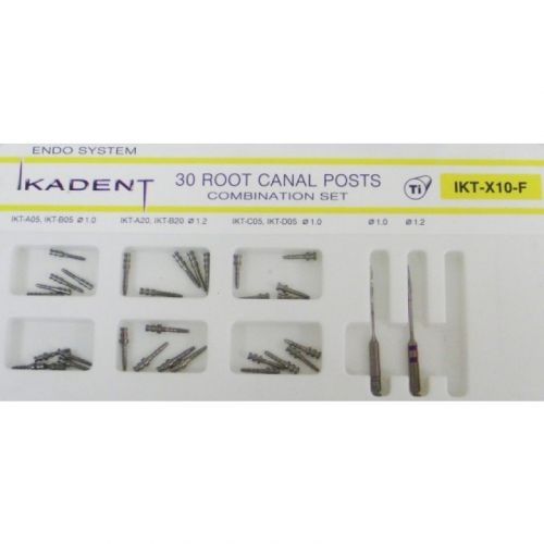 Штифты титановые Ikadent IKT-X10-F (набор) — дополнительное фото