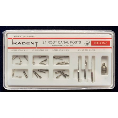 Штифты титановые Ikadent IKT-X15-F (набор) — дополнительное фото