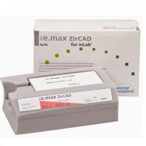 Блоки IPS e.max ZirCAD для inLab MO B85 L-22