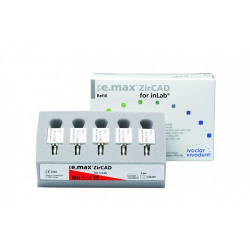 Блоки IPS e.max ZirCAD для inLab MO C15 L