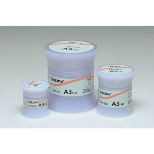Металлокерамика однослойная - дентин IPS InLine Dentin (20 г)