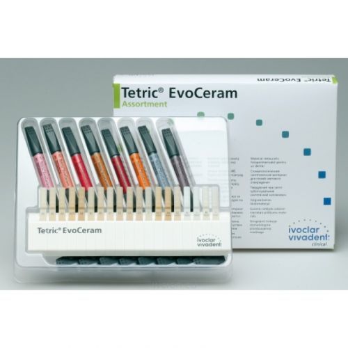 Композит светоотверждаемый наногибридный рентгеноконтрастный Tetric EvoCeram (8 шприцев по 3 г)