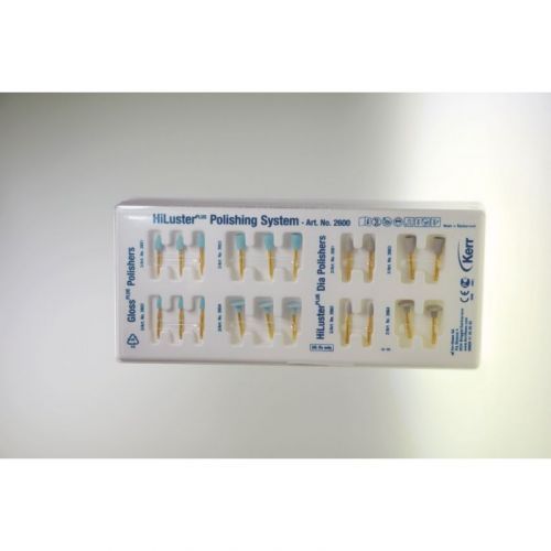 Полиры для композитов HiLusterPLUS Polishing Assorted Kit (набор) — дополнительное фото