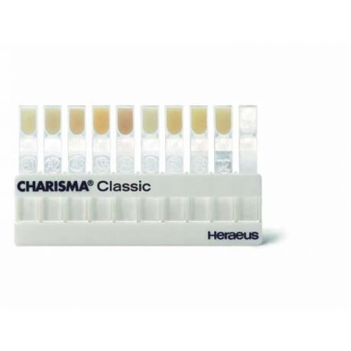 Материал рентгеноконтрастный светоотверждаемый микрогибридный Charisma CLASSIC Syr Assortment (шприцы 8 шт. по 4 г) — дополнительное фото