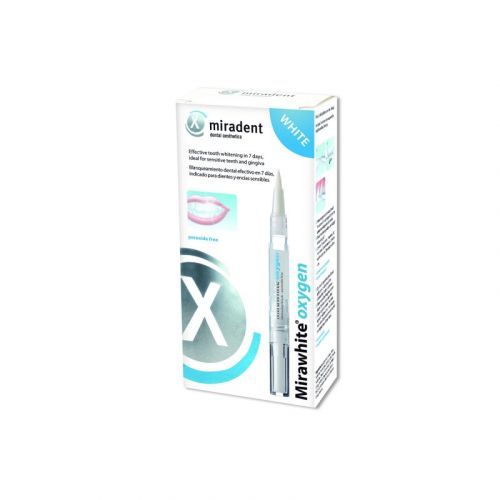 Гель-карандаш для отбеливания чувствительных зубов без пероксида Mirawhite oxygen (1,8 мл) — дополнительное фото
