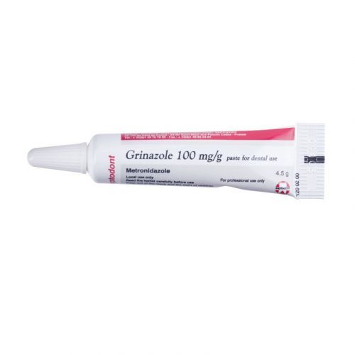 Паста для дентального использования Grinazole (4,5 г) — дополнительное фото