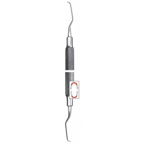 Кюрета для глубоких пародонтальных карманов Gracey MiniFive 951MF/5-6