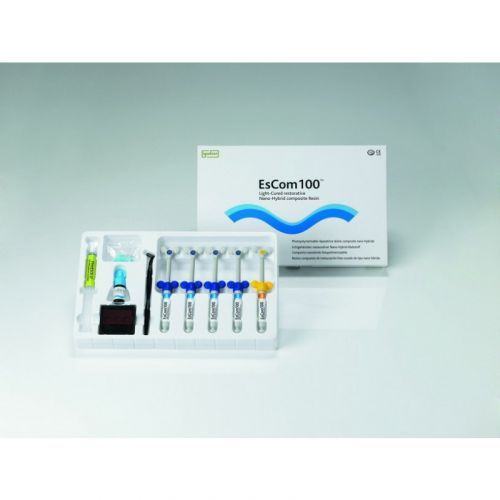 Материал композитный наногибридный светополимеризующийся Escom 100 Kit (малый набор)