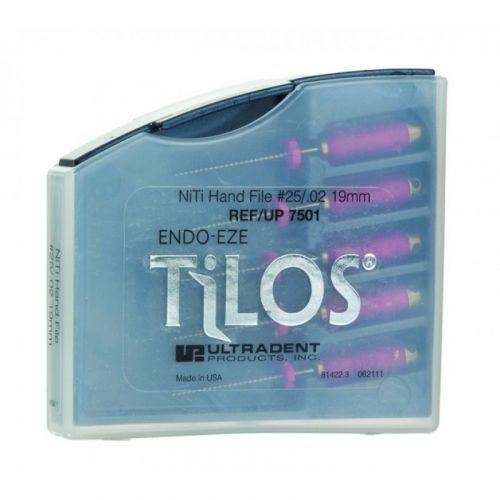 Файлы ручные никель-титановые TiLOS Ni-Ti Hand file (5 шт.)