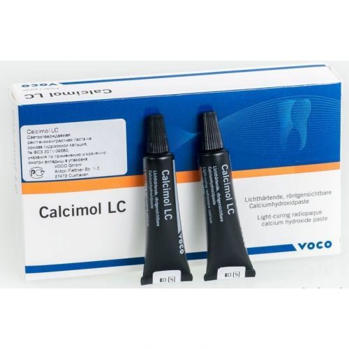 Паста подкладочная светоотверждаемая рентгеноконтрастная Calcimol LC (2 тубы по 5 г) Паста подкладочная светоотверждаемая рентгеноконтрастная Calcimol LC (2 тубы по 5 г)