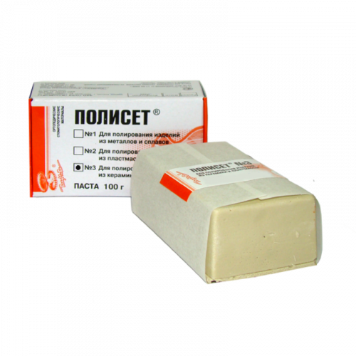 Паста для полирования стоматологических изделий Полисет (100 г) — дополнительное фото