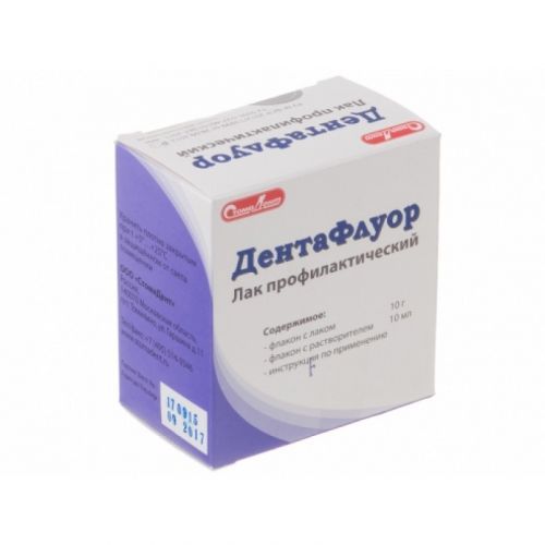 Препарат для обработки зубов и профилактики детского кариеса ДентаФлуор Препарат для обработки зубов и профилактики детского кариеса ДентаФлуор