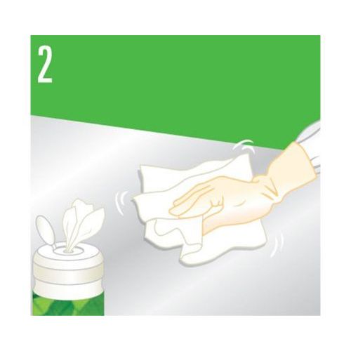 Дезинфицирующие салфетки - UNISEPTA PLUS WIPES — дополнительное фото