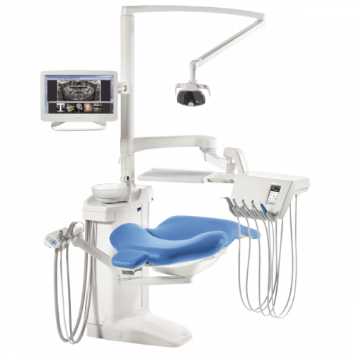 Planmeca Compact i Touch Multimedia - стоматологическая установка с сенсорной панелью и сухой аспирацией