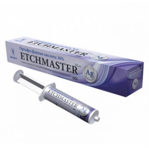 Протравочный гель с серебром Etchmaster 36% (шприц 60 г) — дополнительное фото
